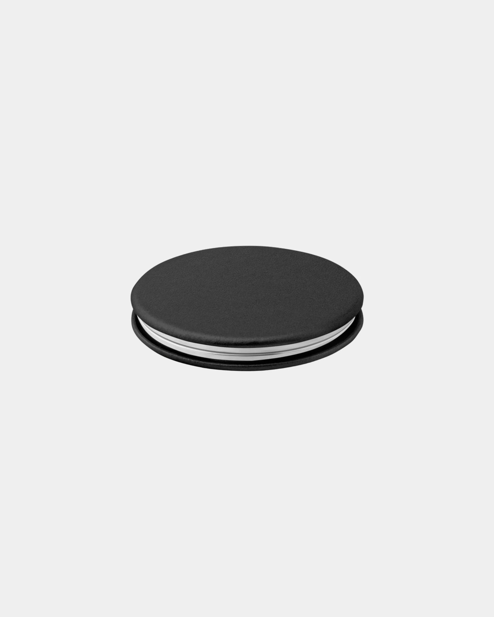 Miroir de poche rond en PU à personnaliser - 1